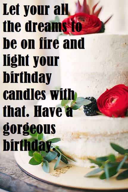 white-cake-with-rose-and-birthday-quotes-images