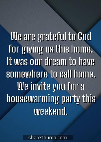 housewarming invitation messages : Share Thumb