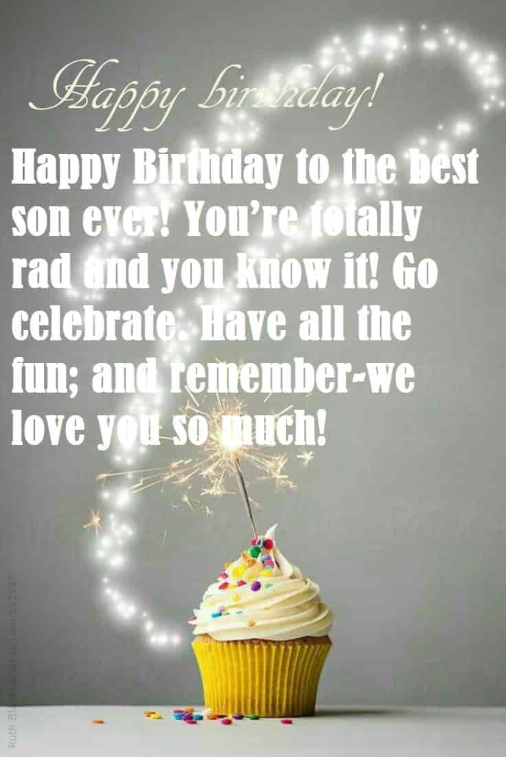 Cute Birthday Wishes for Son | Birthday Messages for Son